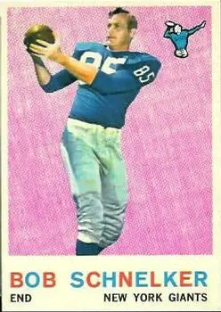 1959 Topps #128 Bob Schnelker