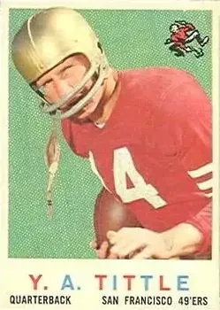 1959 Topps #130 Y.A. Tittle