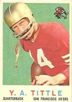 Front of Y.A. Tittle