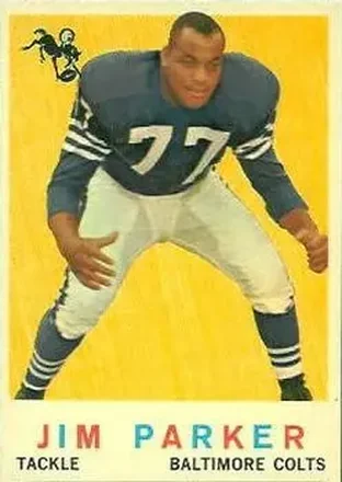 1959 Topps #132 Jim Parker