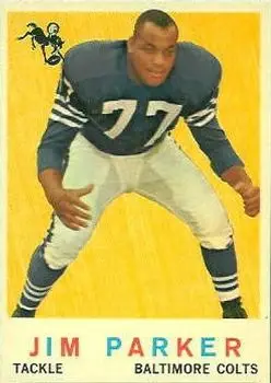 1959 Topps #132 Jim Parker