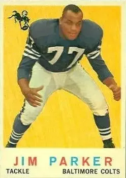 1959 Topps #132 Jim Parker