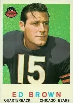 1959 Topps #137 Ed Brown