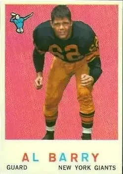1959 Topps #138 Al Barry