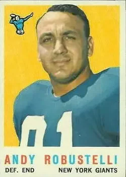 Front of Andy Robustelli
