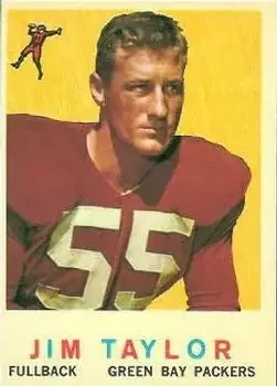 1959 Topps #155 Jim Taylor