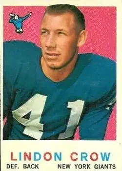 1959 Topps #156 Lindon Crow
