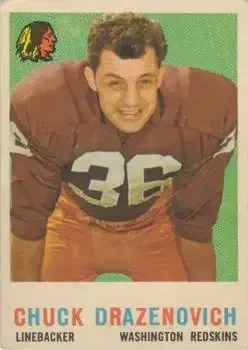 1959 Topps #172 Chuck Drazenovich