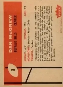 Back of Dan McGrew
