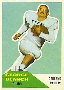 1960 Fleer #9 George Blanch