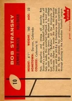 Back of Bob Stransky