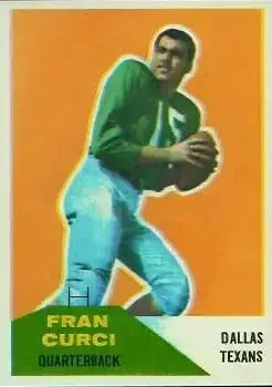 1960 Fleer #11 Fran Curci