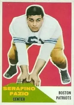 1960 Fleer #15 Serafino Fazio