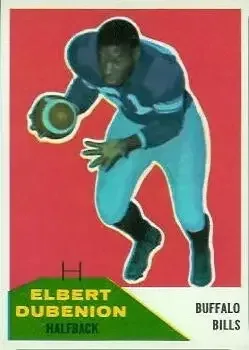 1960 Fleer #17 Elbert Dubenion