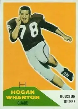 1960 Fleer #18 Hogan Wharton