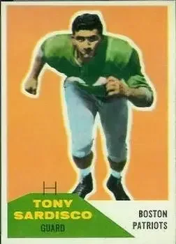 1960 Fleer #21 Tony Sardisco