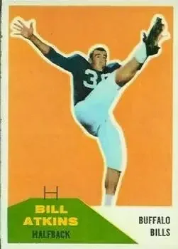 1960 Fleer #24 Bill Atkins