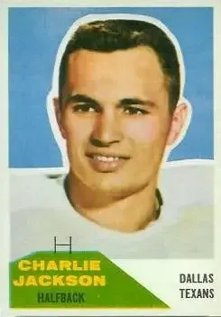1960 Fleer #25 Charlie Jackson