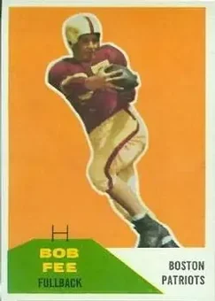 1960 Fleer #29 - Bob Fee - Boston Patriots