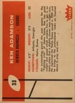 Back of Ken Adamson