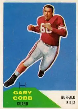 1960 Fleer #37 Gary Cobb