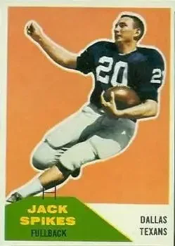 1960 Fleer #39 Jack Spikes