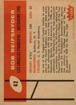 Back of Bob Reifsnyder