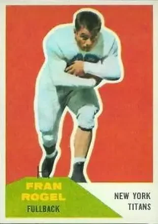 1960 Fleer #43 Fran Rogel