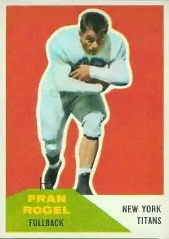 1960 Fleer #43 Fran Rogel