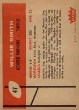 Back of Willie Smith