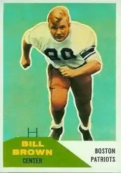 1960 Fleer #49 Bill Brown