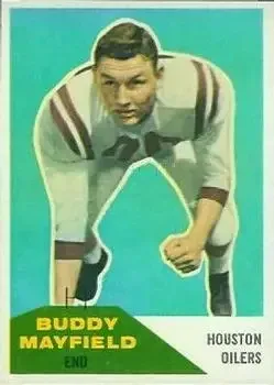 1960 Fleer #52 Buddy Mayfield