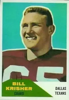 1960 Fleer #53 Bill Krisher