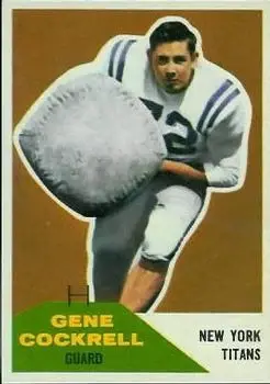 1960 Fleer #56 Gene Cockrell
