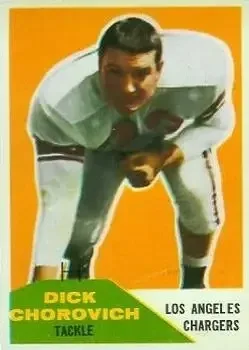 1960 Fleer #62 Dick Chorovich
