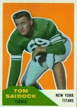 Front of Tom Saidock