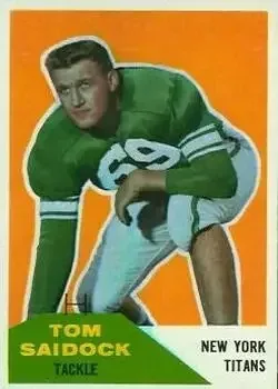 1960 Fleer #64 Tom Saidock