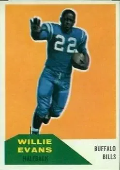 1960 Fleer #65 Willie Evans