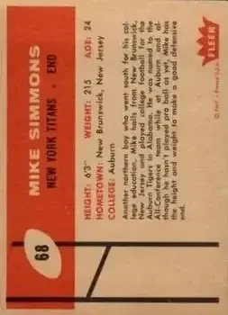 Back of Mike Simmons
