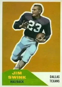 1960 Fleer #69 Jim Swink