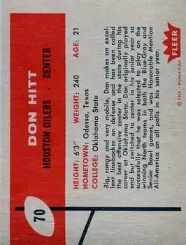 Back of Don Hitt