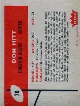 Back of Don Hitt