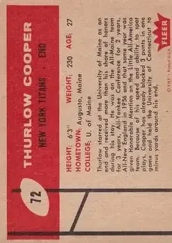 Back of Thurlow Cooper