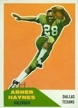 1960 Fleer #73 Abner Haynes