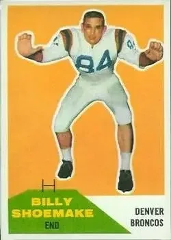 1960 Fleer #74 Billy Shoemake