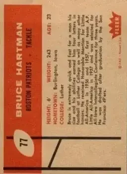 Back of Bruce Hartman