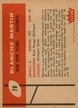 Back of Blanche Martin