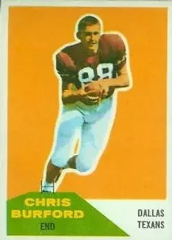 1960 Fleer #81 Chris Burford