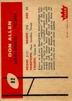 Back of Don Allen