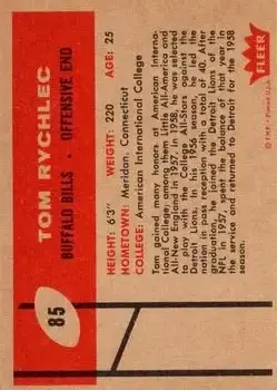 Back of Tom Rychlec